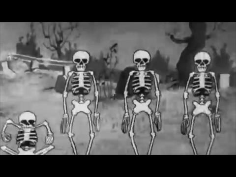 Оригинальное видео песни Spooky Scary Skeletons