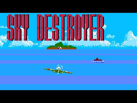 Sky Destroyer (FC · Famicom) video game port | 5-scene session for 1 Player ????