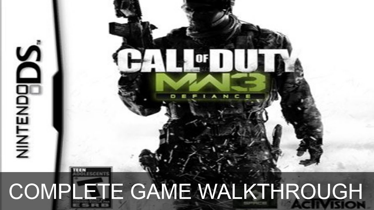 Call of Duty: Modern Warfare 3 Defiance Complete Game Walkthrough Full Game Story