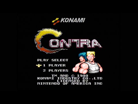 Contra (NES) วิ่งเต็มรูปแบบโดยไม่มีการตาย