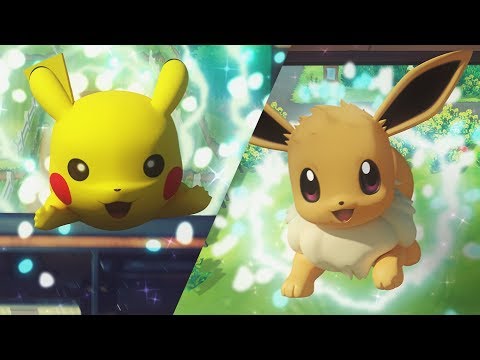 Pokémon: Vamos, Pikachu! e Pokémon: Vamos lá, Eevee! Reboque