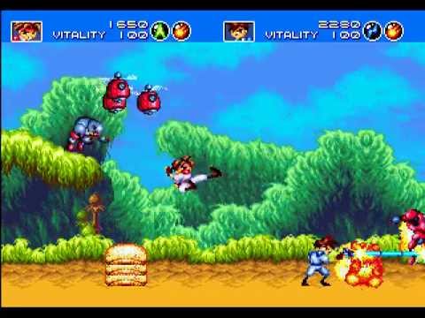 Mega Drive ลองเพลย์ [188] Gunstar Heroes (2P)