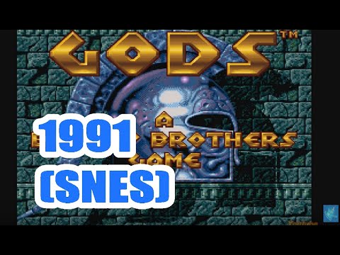 1991 Gods (SNES) Game Playthrough เกมย้อนยุค