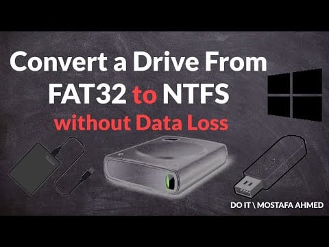 วิธีแปลงไดรฟ์จาก FAT32 เป็น NTFS โดยไม่สูญเสียข้อมูลใน Windows 10