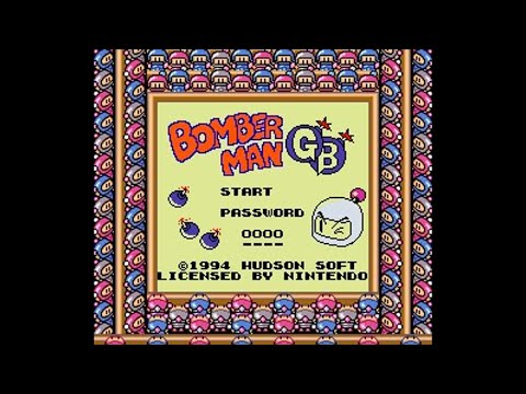 [GB] Bomberman GB (J) / Wario Blast: Mit Bomberman! (USA) (1994) Longplay