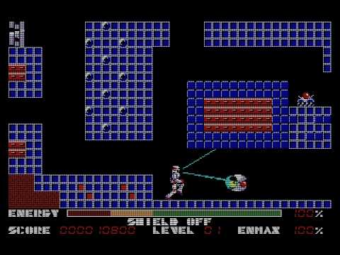 [PC-88] Thexder (1985) (ศิลปะเกม)