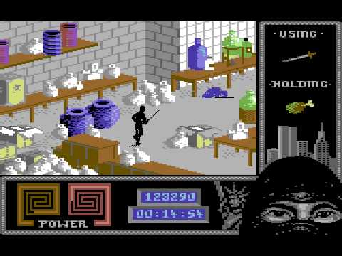 ลองเล่น Last Ninja 2 (C64) [50 FPS]