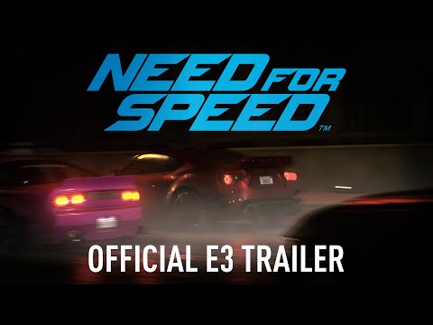 Need for Speed อย่างเป็นทางการ E3 ตัวอย่าง PC, PS4, Xbox One