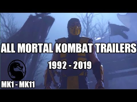 All Mortal Kombat Trailers (MK1 - MK11) | 1992 - 2019