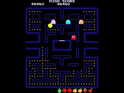 เกมอาเขต: Pac-Man (1980 Namco (สิทธิ์ใช้งาน Midway สำหรับการเปิดตัวในสหรัฐอเมริกา))