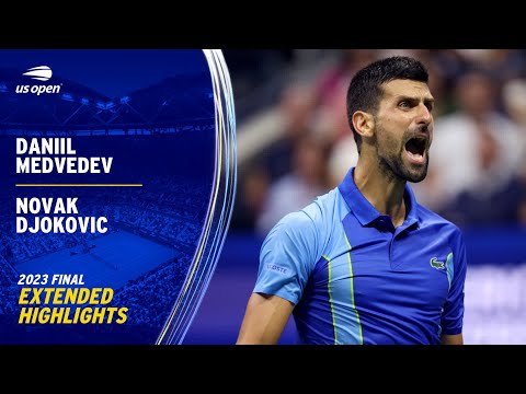 Daniil Medvedev vs. Novak Djokovic Erweiterte Highlights | US Open-Finale 2023