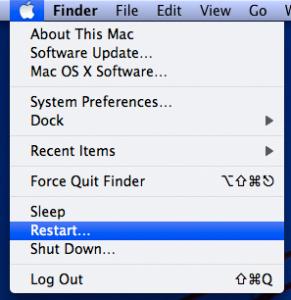 types of mac restart