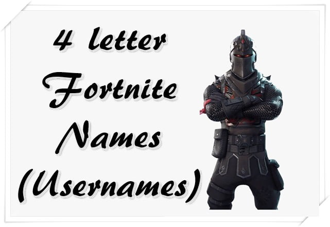 3800 Cool Fortnite Names 2020 Not Taken Good Funny Best   4 Letter Fortnite Names Usernames 