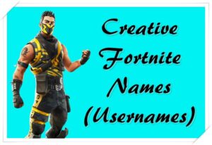 3800+ Cool Fortnite Names 2020 (Not Taken) - Good, Funny, Best