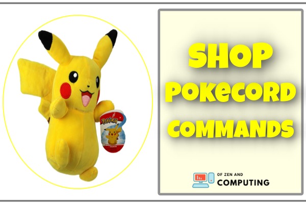 shop pokecord commands