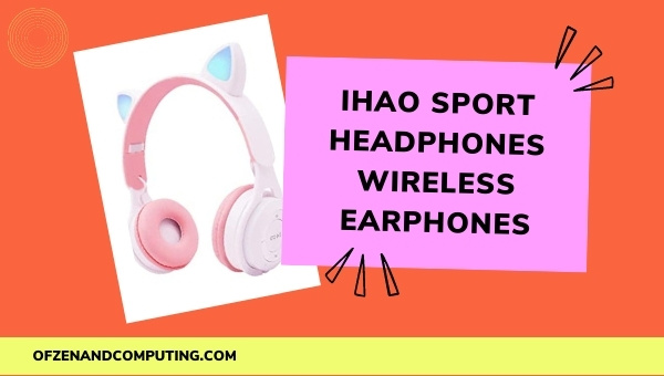 IHAO Sport Headphones Wireless Earphones