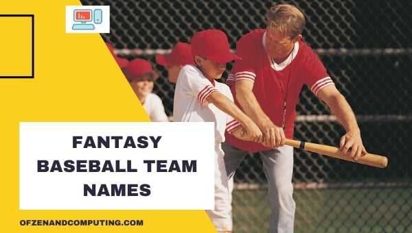 Fantasy Baseball Team Names Ideas (2024)