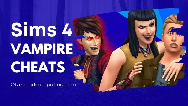 Sims 4 Vampire Cheats ([nmf] [cy]) 100% Working [PC, PS4]