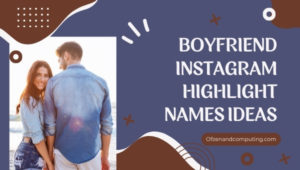 aesthetic instagram highlight names