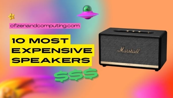 10 Most Expensive Speakers
