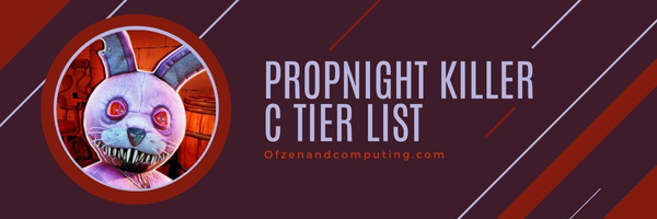 Список уровней Propnight Killer C (2022)