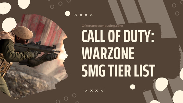 Call Of Duty Warzone SMG Tier List (December 2022) Best SMGs