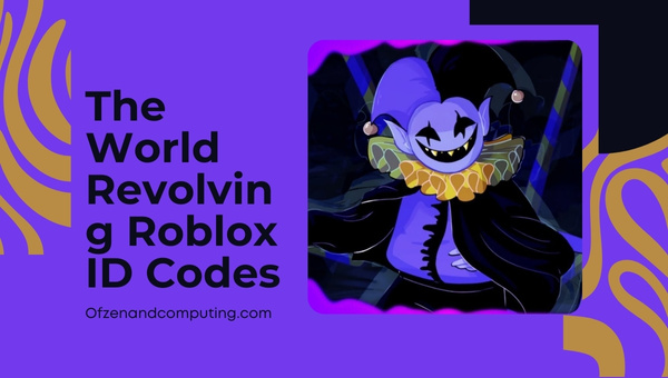 Códigos de ID do Roblox em rotação mundial (2023) IDs de músicas