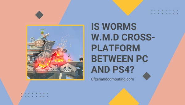 ¿Worms WMD es multiplataforma entre PC y PS4?