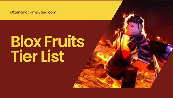 Blox Fruits Tier List (dezembro 2023) Best Devil Fruits Ranked