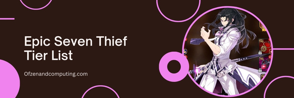 มหากาพย์รายการ Seven Thief Tier (2023)