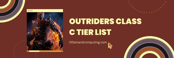 Уровневый список Outriders класса C (2023 г.)