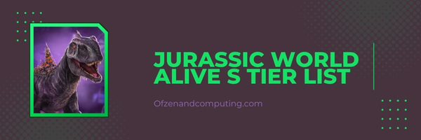 قائمة المستوى Jurassic World Alive S (2024)