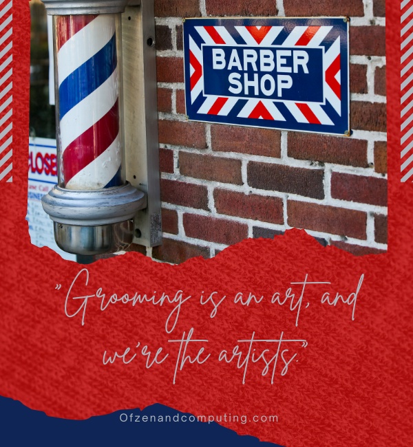 BarberShop Captions For Instagram