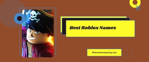 Best Roblox Names 2024 (Usernames)