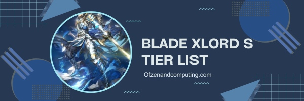 รายการระดับ Blade Xlord S (2024)