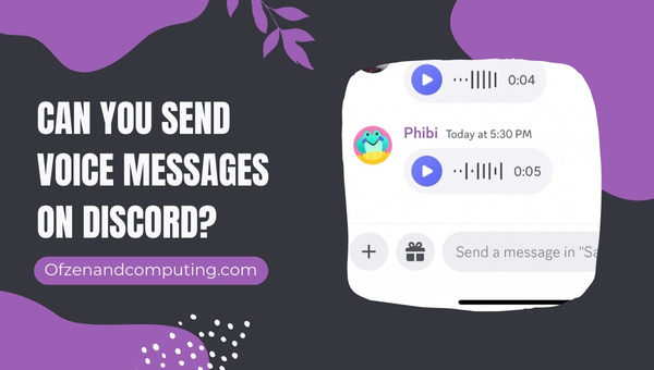 Can You Send Voice Messages on Discord?