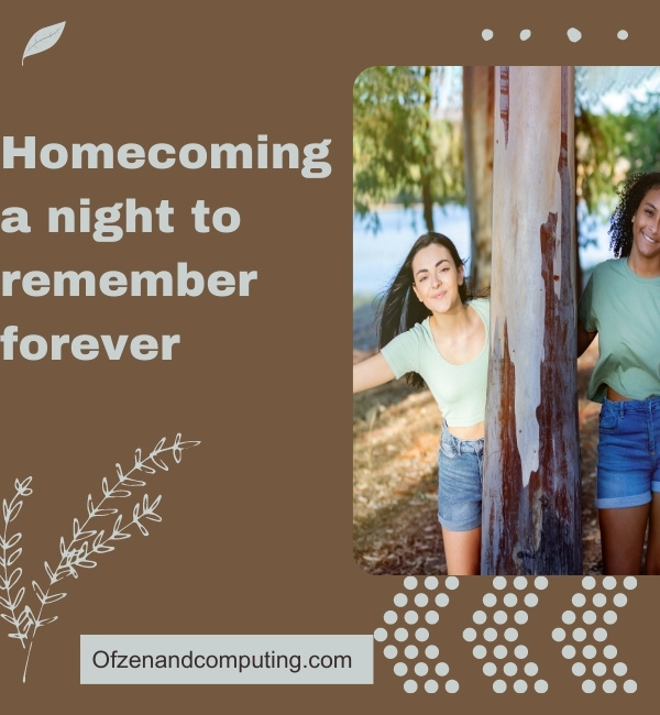 Cute Homecoming Captions For Instagram (2024)