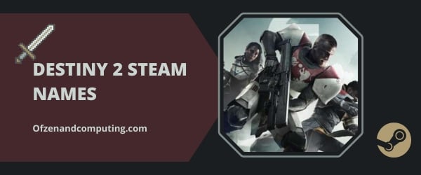Destiny 2 Steam Names Ideas (2024)