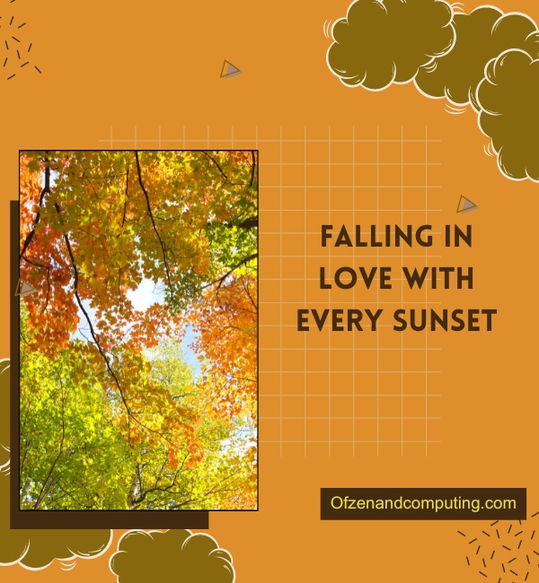 Fall Sunset Captions For Instagram (2024)