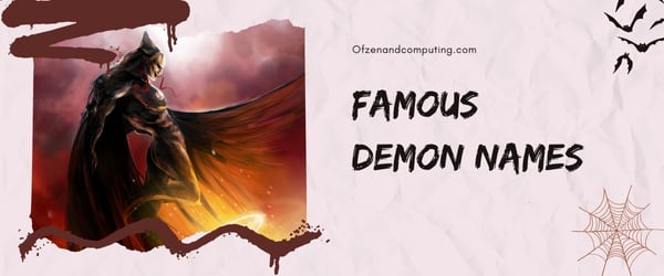 Famous Demon Names