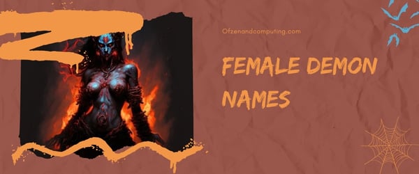 Female Demon Names (2024)