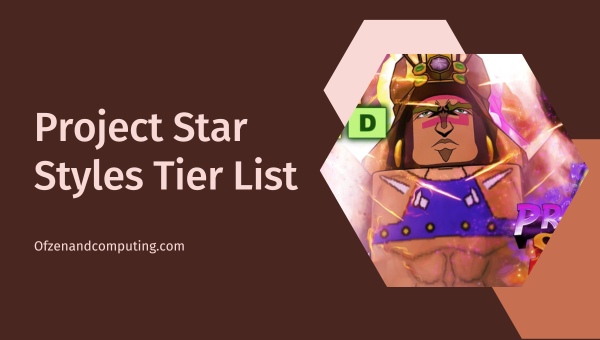 Lista de niveles de estilos de Project Star (2024)