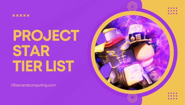 Project Star Tier List ([nmf] [cy]) Best Stands & Styles