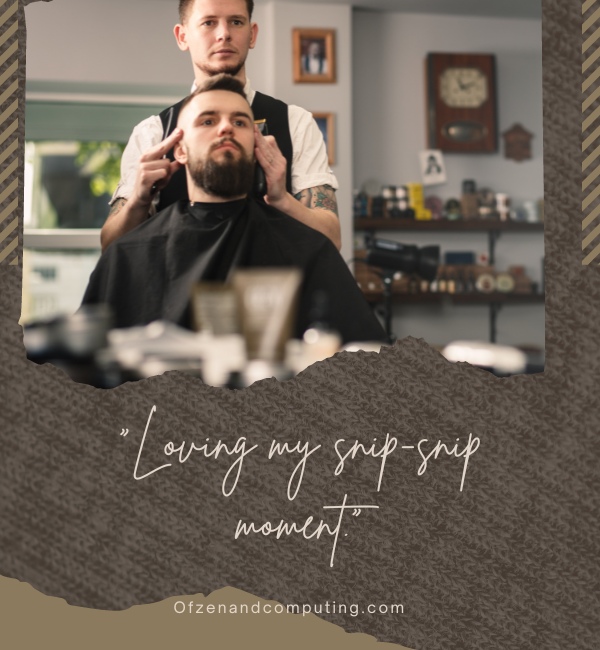 Short Barber Captions For Instagram