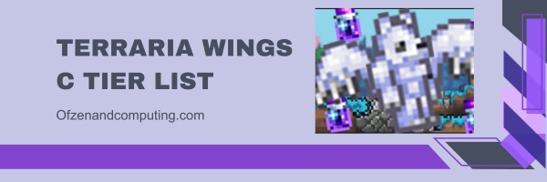 Terraria Wings C Tier List 