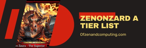 Liste des niveaux A de Zenonzard (2024)