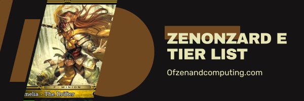 Lista de níveis Zenonzard E (2024)