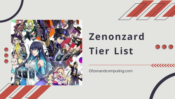 Zenonzard Tier List ([nmf] [cy]) Best Cards Ranked