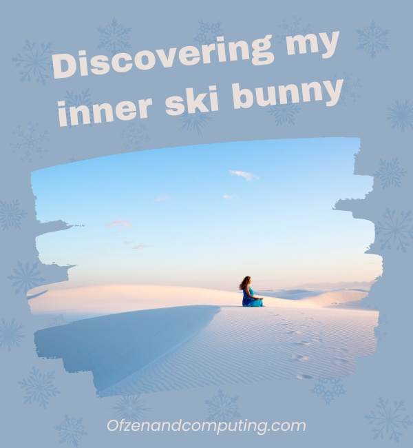 Beginner Skiing Captions For Instagram (2024)