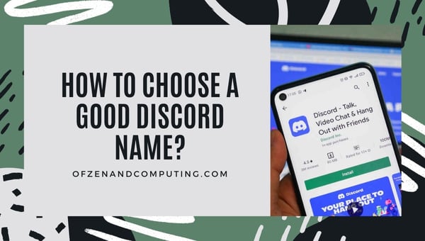 How to Choose a Good Discord Name?